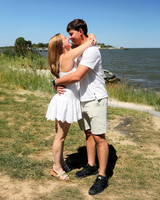 3-Hanna & Ryan -Beach Embrace