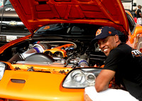 Orange Car & Owner