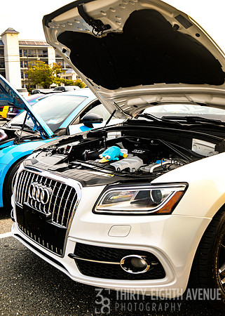 Jimmy's Audi-Under The Hood-From the Side