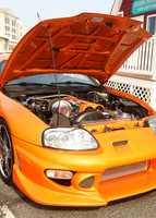 Orange Car-Hood UP