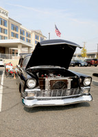 1956 Black Chevrolet w Owner-Chesapeake Car Show 2025