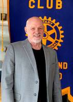Dr. Gary Sprouse, Rotary of KI Mtg-Flag