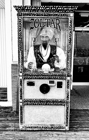 Boardwalk Nostalgia B&W