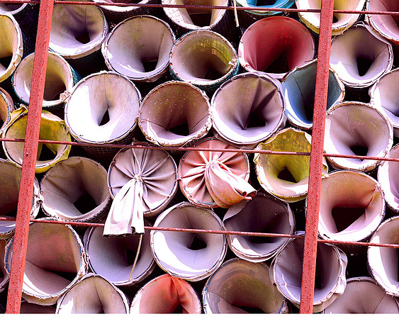 Colorful Eel Traps-Love Point, MD