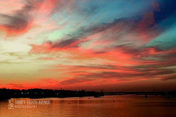 Harbor Sunset in June