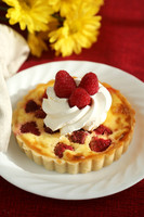 Crème Brûlée & Raspberries