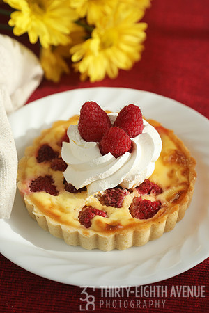 Crème Brûlée & Raspberries