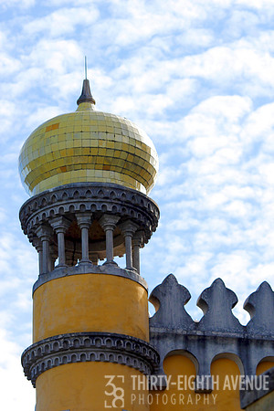 Yellow Domed Castle Turret