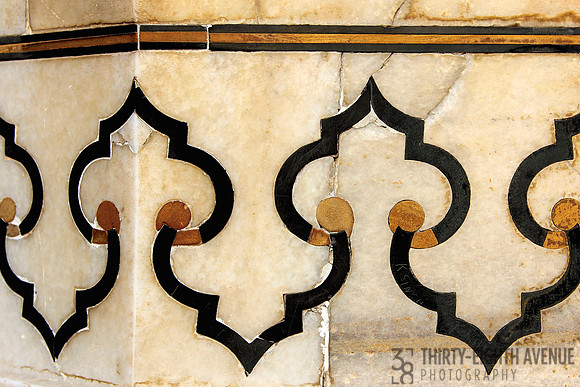 Taj Mahal Corner Detail - Version 2