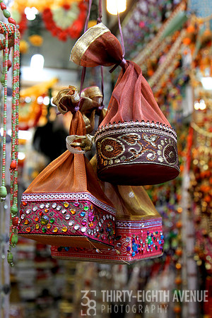 Blinged Out Silk Handbags