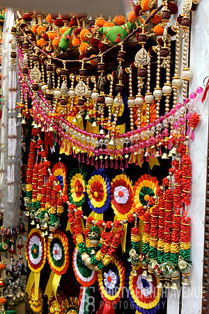 Colorful Strings Of Beads & Bells
