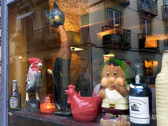 Lisbon Restaurant Window