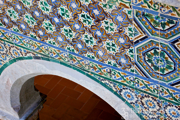 Castle Tile Patterns & Arch,