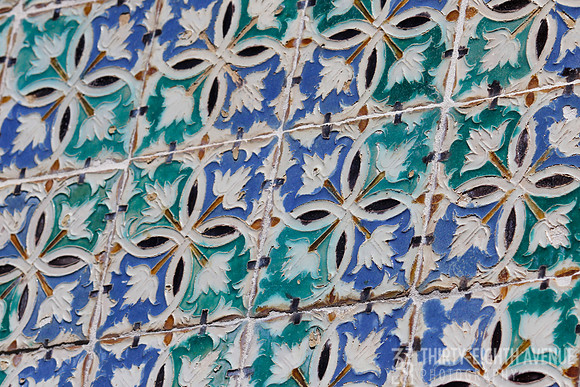 Portuguese Blue & Green Tile