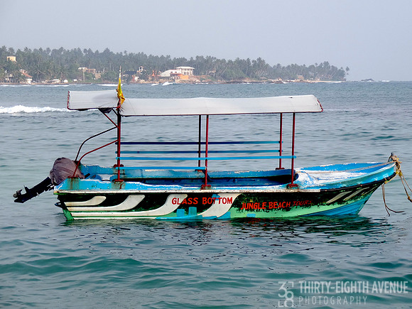 Sri Lanka Glass Bottom Boat