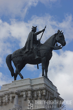 Horse Statue In Seville