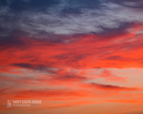 Casco Bay Rainbow Sunset