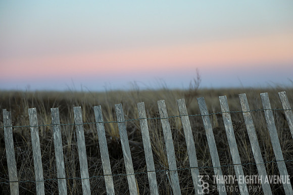 Winter Beach Sunset