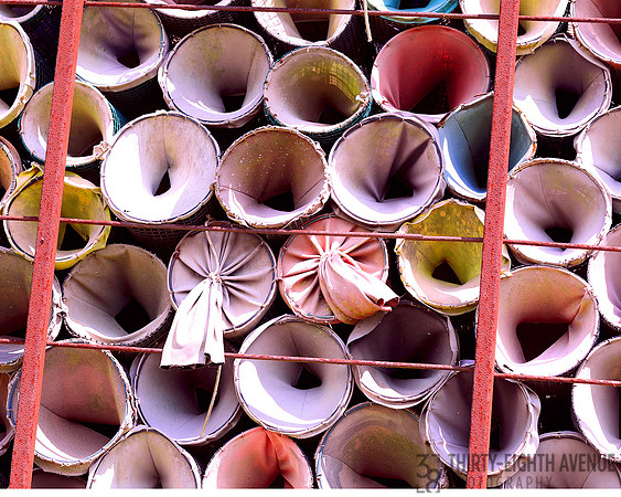 Colorful Eel Traps-Love Point, MD