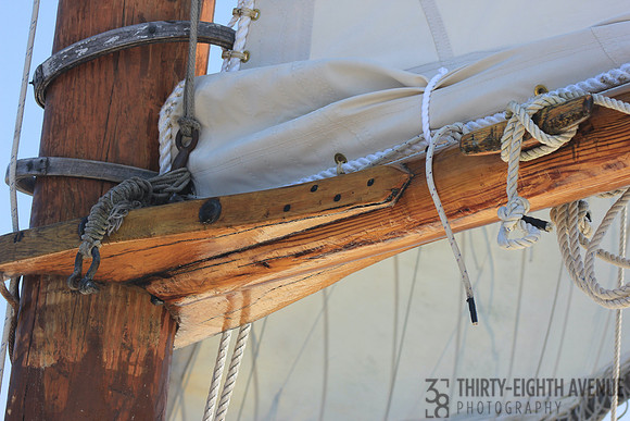 Wooden Mast & Boom