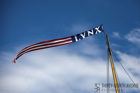 Tall Ship Lynx Mast Flag