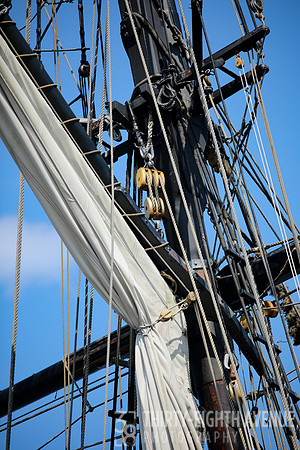 Tall Ship Lynx Mast Detail