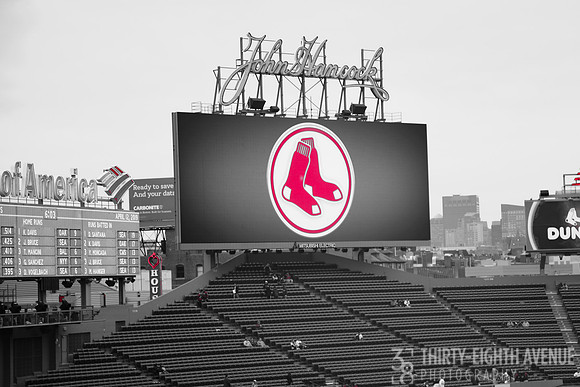 John Hancock Sign - Fenway Park