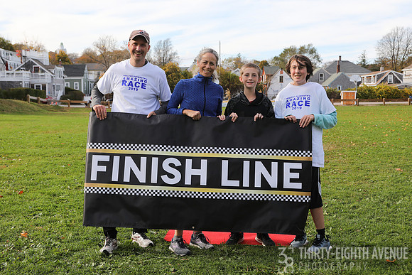 Amazing Race 2019 2nd Place Finish Line