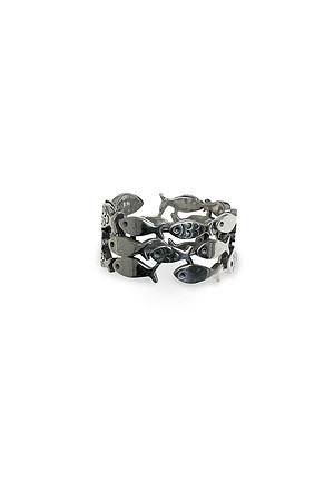 Triple Fish Ring