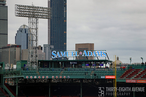 Sam Adams @ Fenway Park
