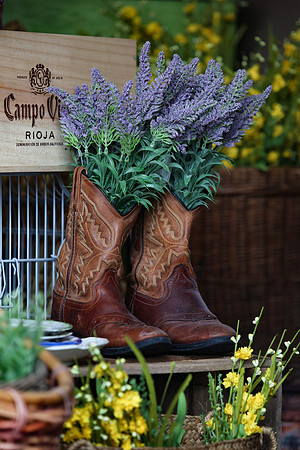 Lavender Boots