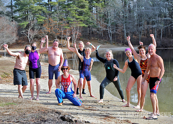 2021 New Years Day Polar Bear Plunge-Morton Park, Plymouth, MA
