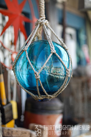 Blue Glass Float