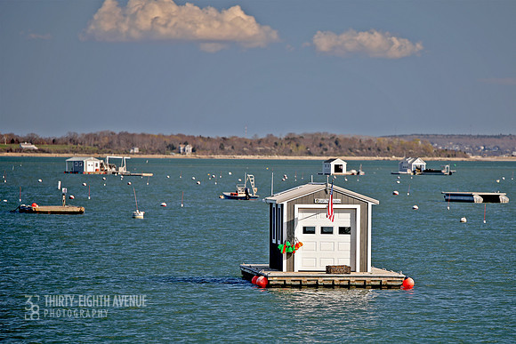 Duxbury Harbor Floating Oyster Shack