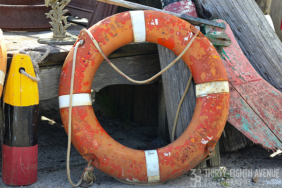 Orange Life Ring